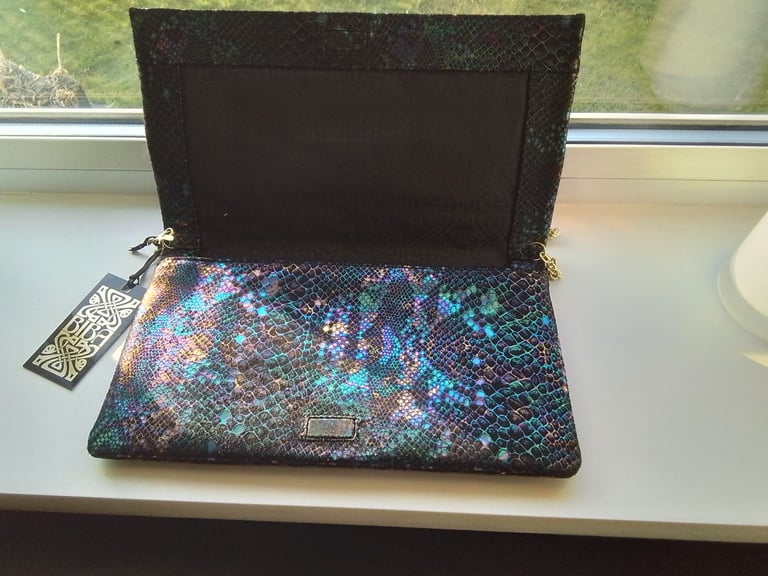 image for Brand new: Genuine Designer Biba ladies iridescent handbag, with tags
