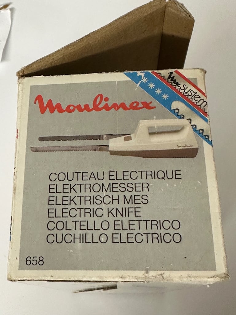 Moulinex Electric Kitchen bladed carver