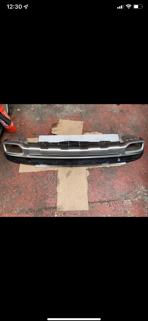 VOLVO XC60 R-DESIGN 2013 - 2017 REAR BUMPER LOWER EXHAUST DIFFUSER