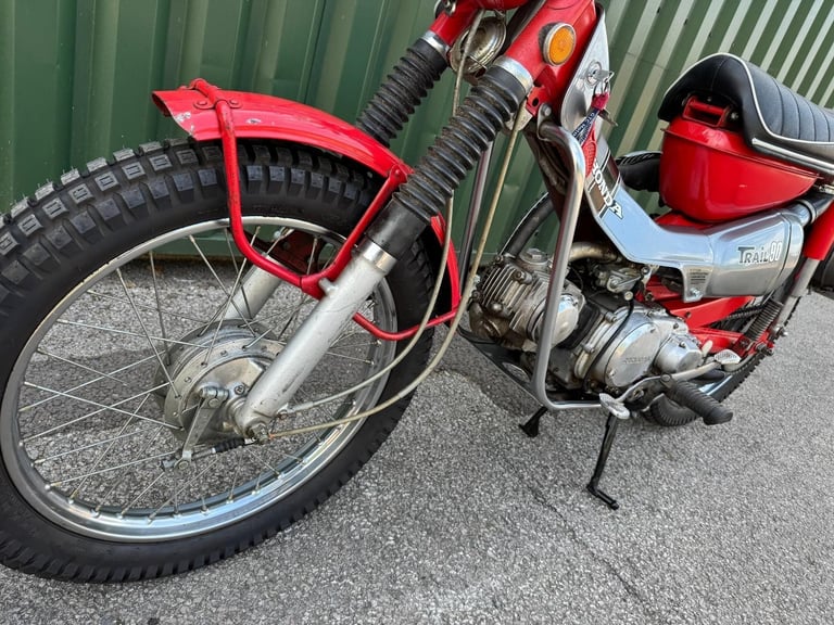Honda CT90 Trail 1971 Red US Import in 2019 Runs and Rides Nice Original Bike 