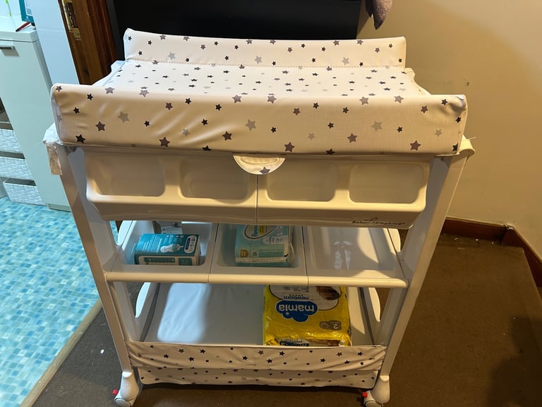 Changing mat and storage 