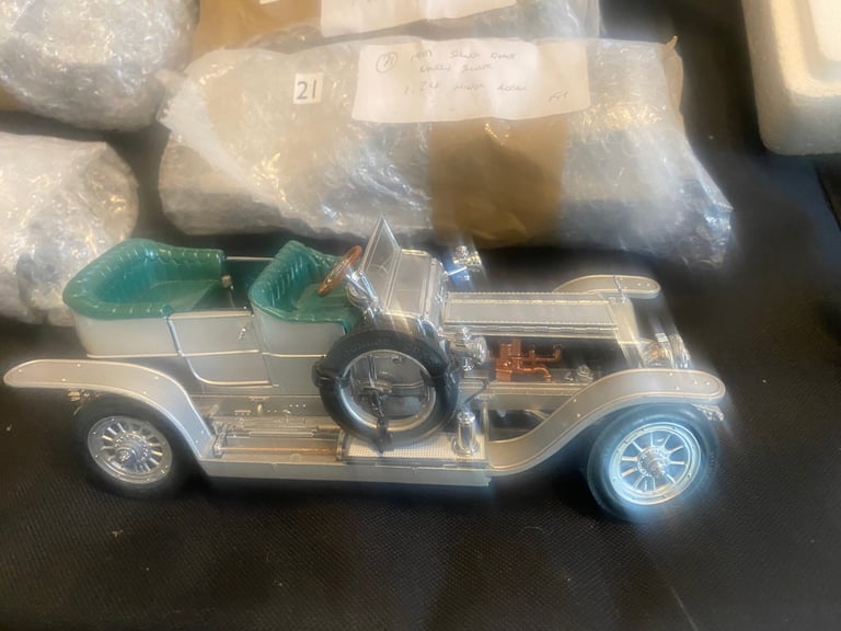 Franklyn Mint and Corgi  Model Cars
