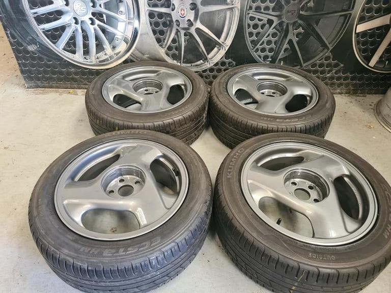 16" GENUINE TOTOTA CELICA GT4 ALLOY WHEELS / TYRES 