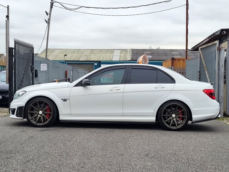 2012 Mercedes-Benz C-Class C63 6.2 AMG PERFORMANCE 4 DOOR SALOON 125 EDITION MSL STAGE 1 REMAP TU...