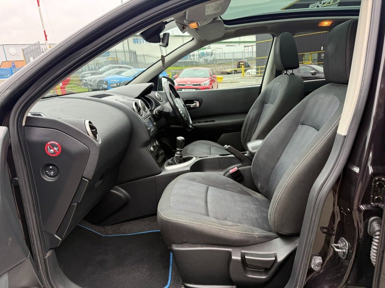 2010 NISSAN QASHQAI N-TEC DCI SUV BLACK DIESEL