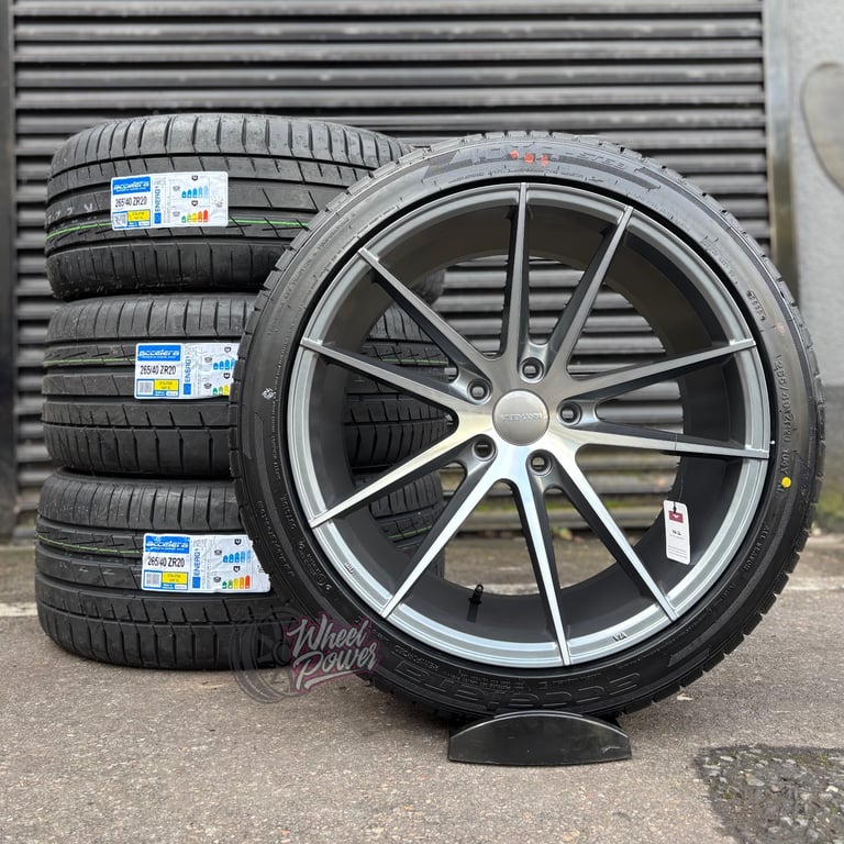 20” Veemann VW Transporter T5 T6 Staggered Alloys New Wheels & Tyres