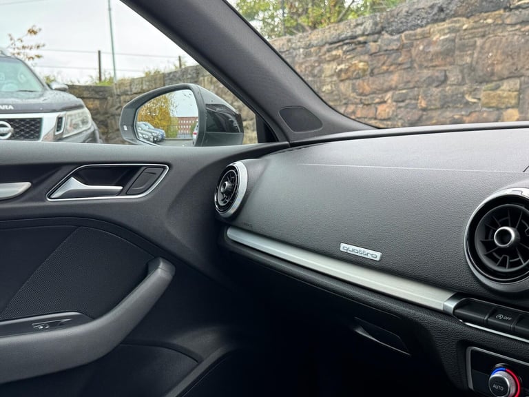 2018 Audi A3 2.0 TDI Black Edition Sportback S Tronic quattro Euro 6 (s/s) 5dr HATCHBACK Diesel A...