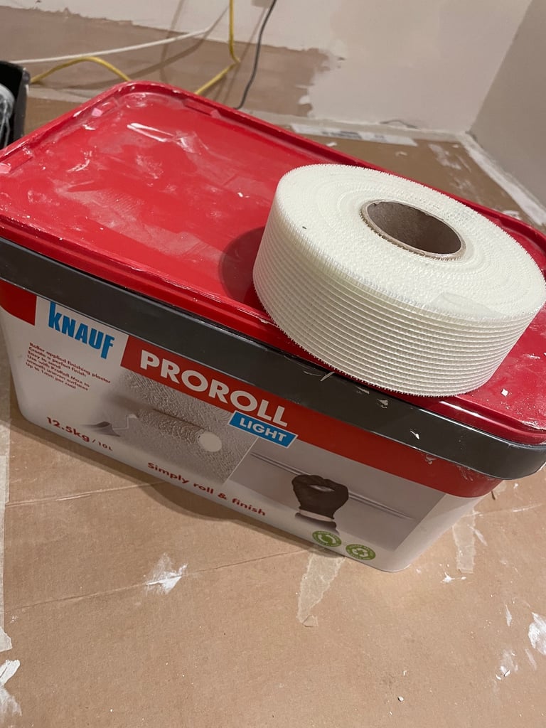 image for Knauf PROROLL LIGHT roller applied finishing plaster and joint tape