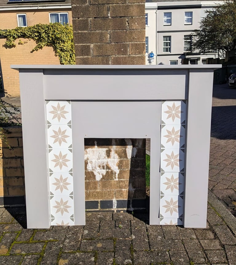 image for Fireplace surround for artificial fire.