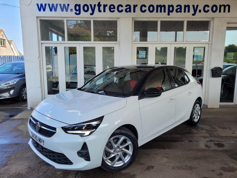image for VAUXHALL CORSA 1.2 Turbo SRi Premium White Manual Petrol 2020