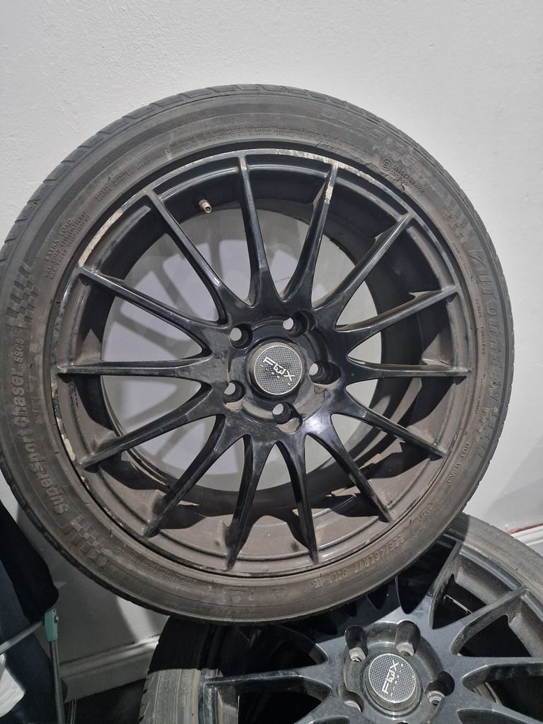 Vw Golf,Polo,Ford,Citreon Fox 17" Alloy wheels with tyres 