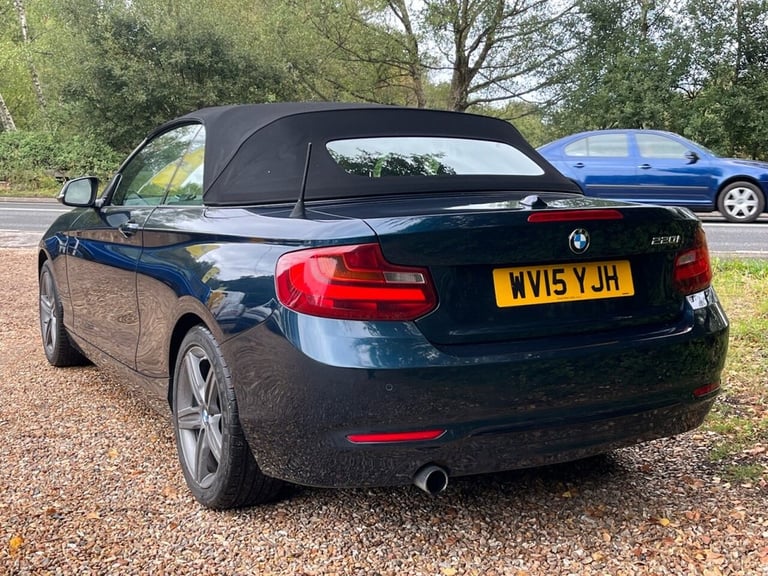 2015 BMW 2 Series 2.0 220i Sport Convertible 2dr Petrol Manual Euro 6 (s/s) (184 ps) Convertible ...