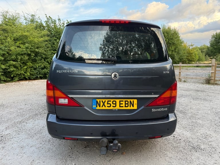 59 SSANGYONG RODIUS 2.5 270 S 7 SEATS GENUINE 39K MOT 07/26 £600 SPENT PX SWAPS