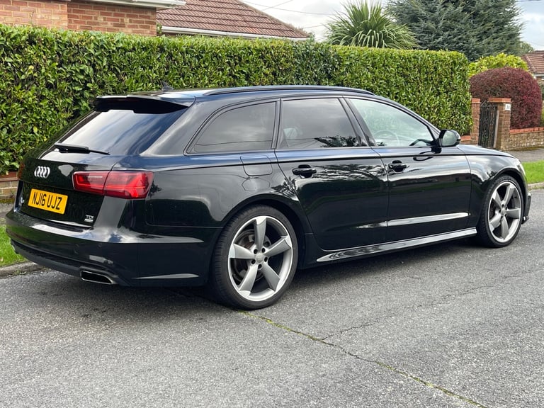 Audi A6 Avant 2.0 TDI S-Line Ultra Black Edition 190BHP in Stunning Black 