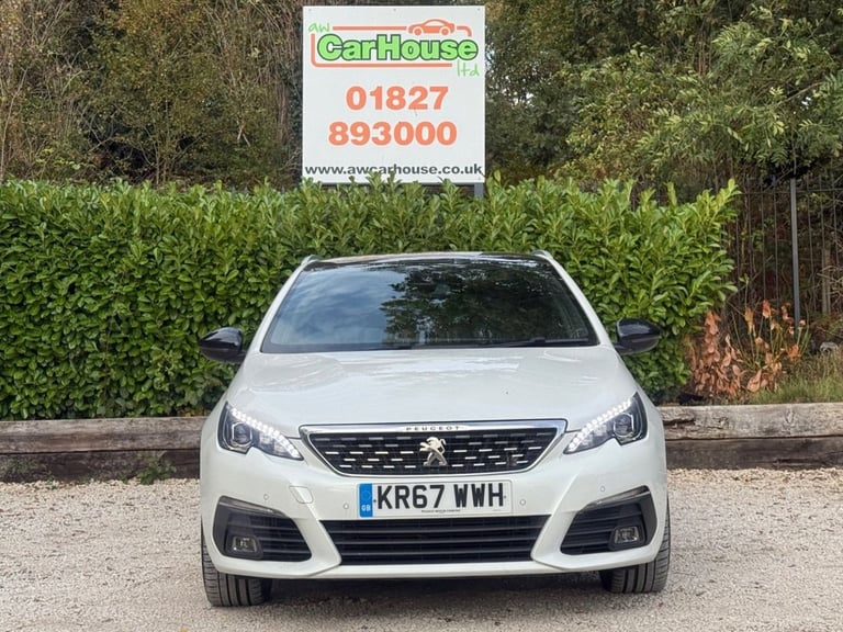 2017 67 PEUGEOT 308 SW 1.6 BLUEHDI GT LINE ESTATE 5DR DIESEL MANUAL EURO 6 (S/S)