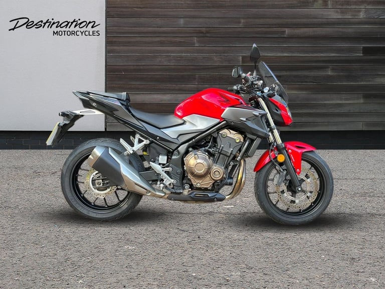2021 Honda CB 500 FA-M Petrol red 6 Speed