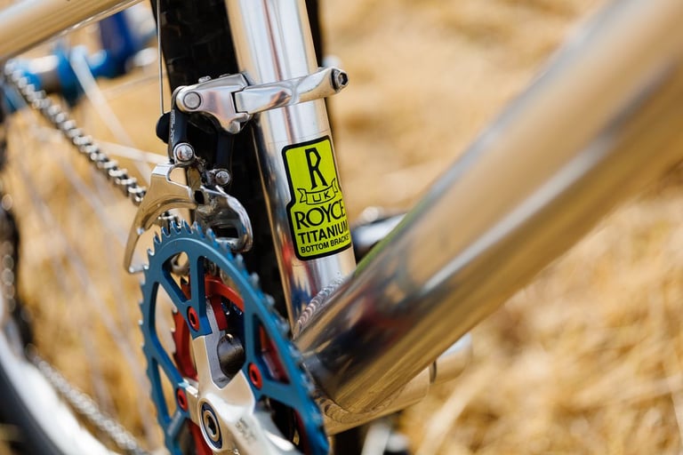 Ozone Retro Competition Mountain Bike Hope Ti-glide Shimano XT XTR Pace RC35 Flite Titanium