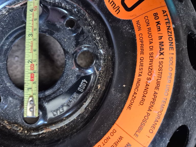 Skinny Spare Wheel 135/80x14