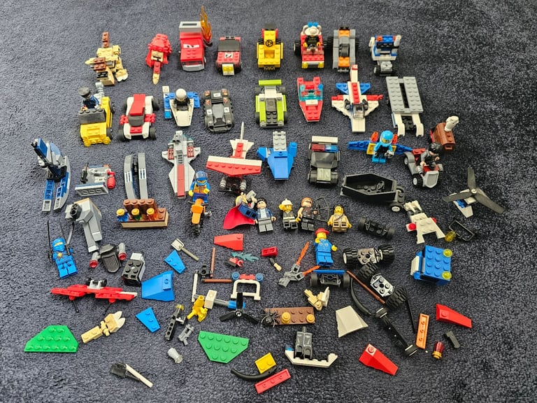 Job Lot of Lego - vehicles and characters