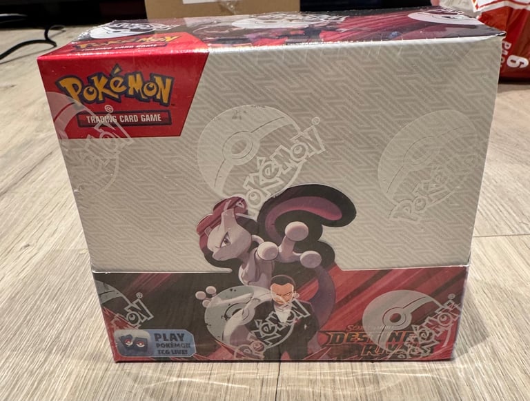 image for Sealed destined rivals pokemon booster box 36 packs english