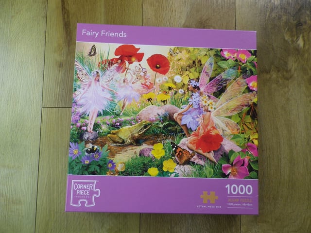 Jigsaw Puzzle 1000 Pieces Puzzles CORNER PIECE Fairy Friends | in Sompting,  West Sussex | Gumtree