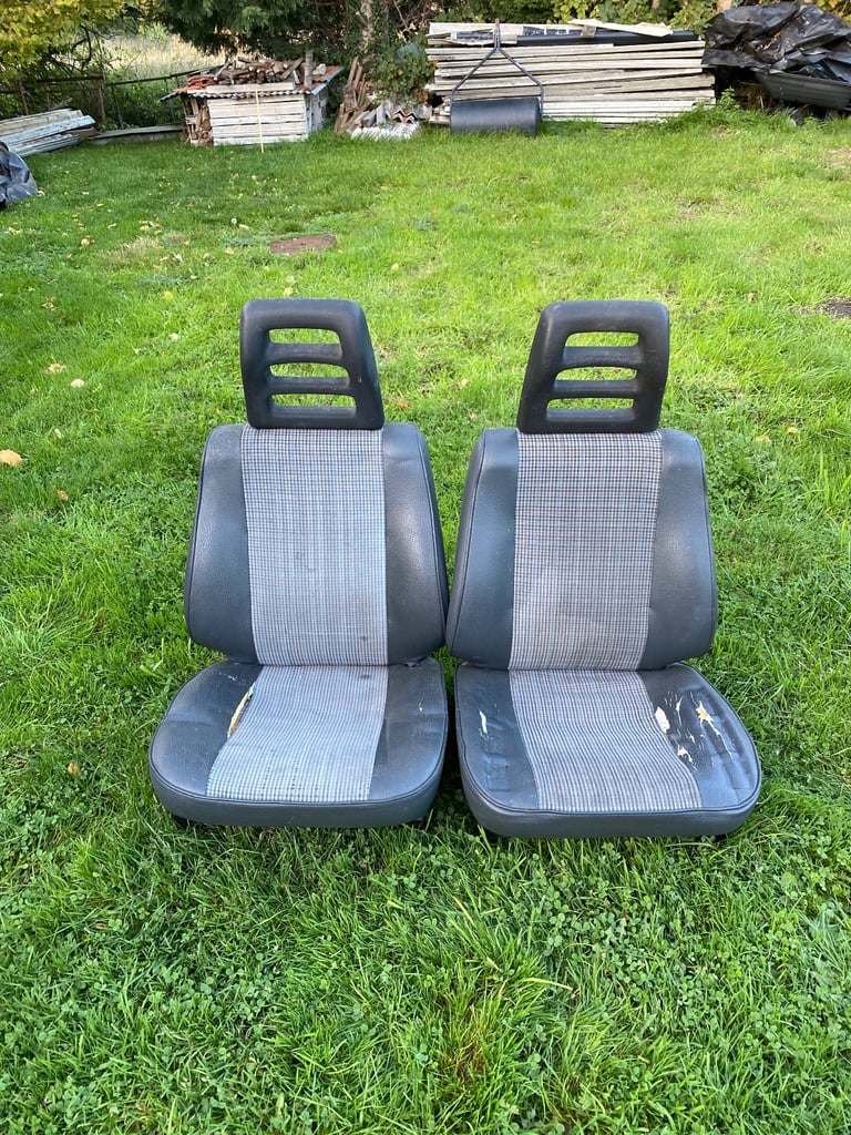 Motorhome campervan front seats
