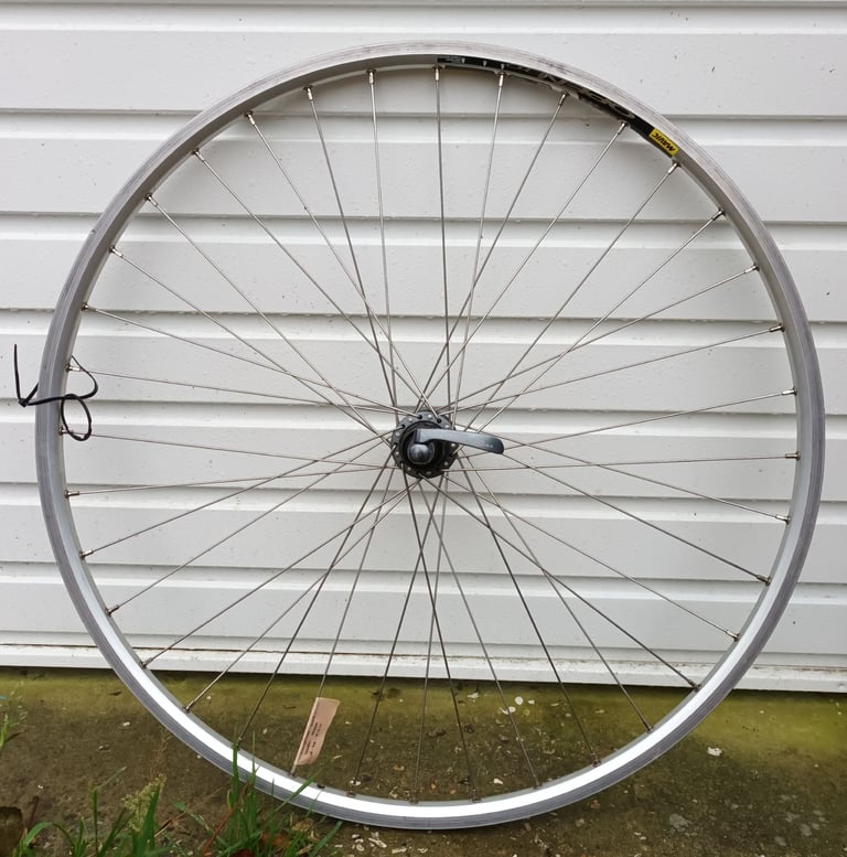Kinesis Racelight frame. Carbon fork. Rack. Wheel.