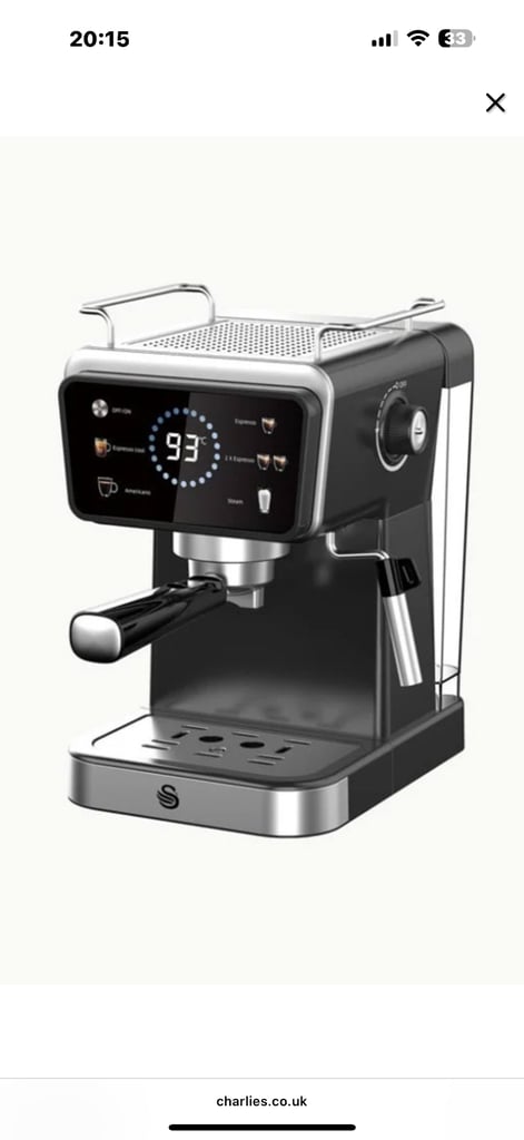 Swan Digtal Coffee Machine 