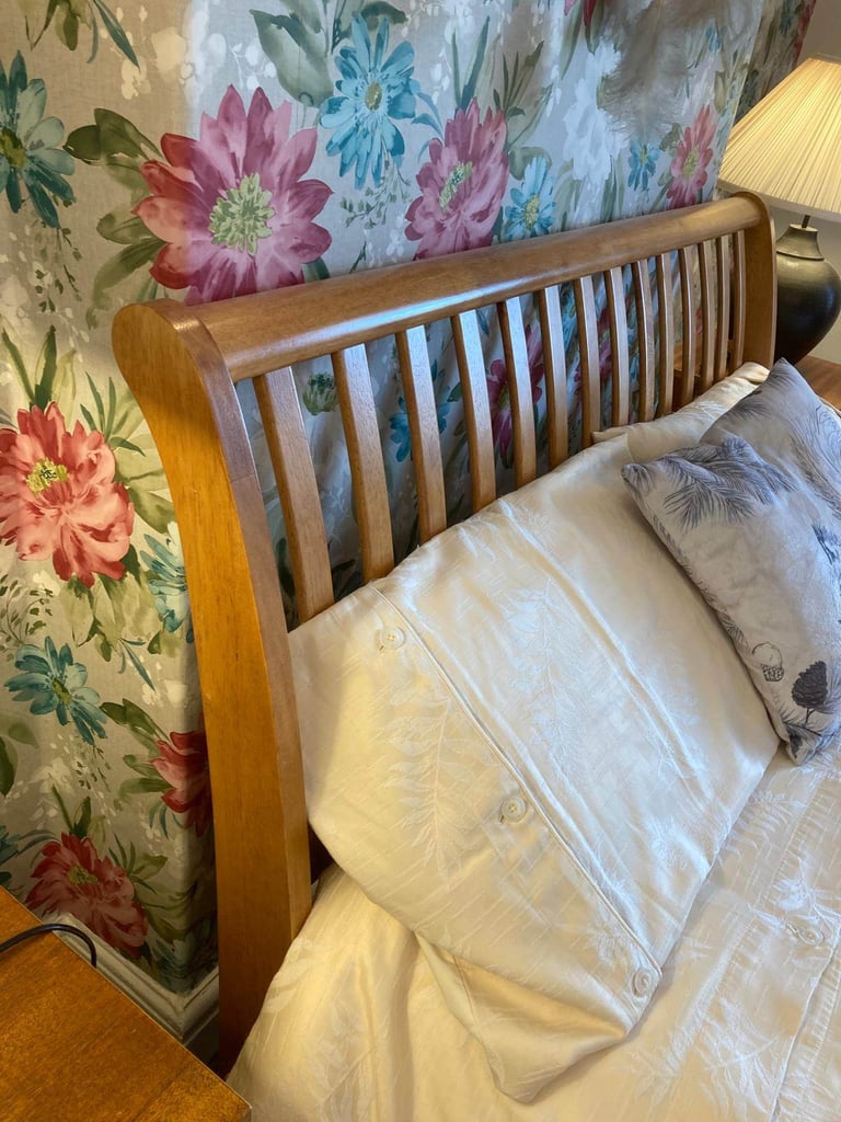 Beautiful Solid wood double bed