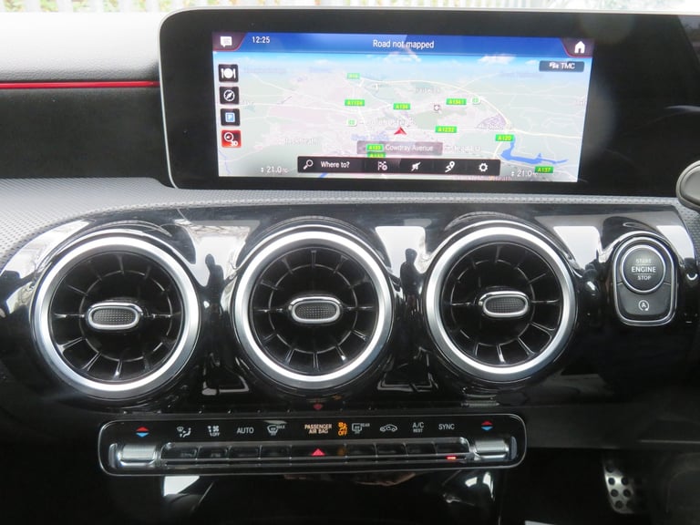 2019 Mercedes-Benz A-Class A180d AMG Line Executive 5dr Auto Grey HATCHBACK Diesel Automatic