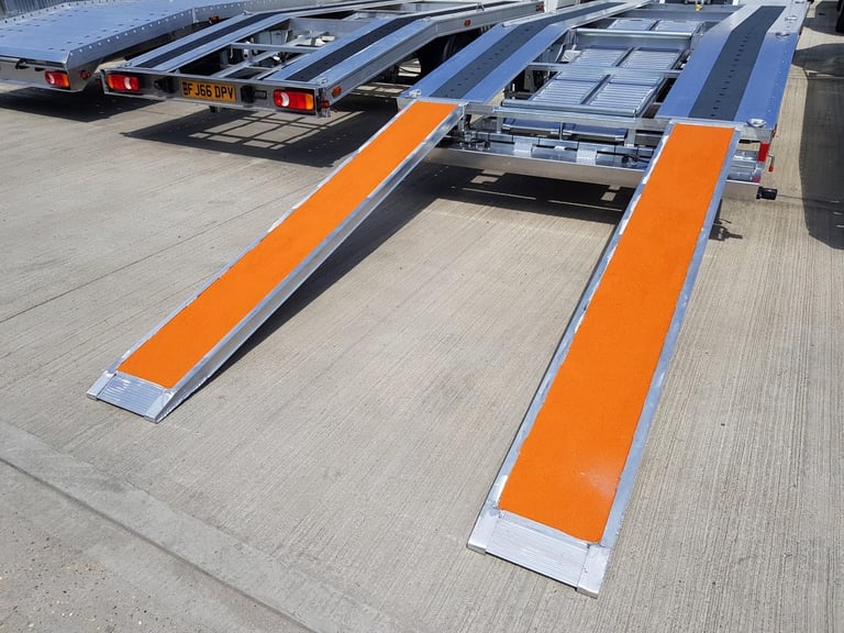 Recovery Truck Car Transporter Aluminium Loading Ramps 260cm x 34cm 