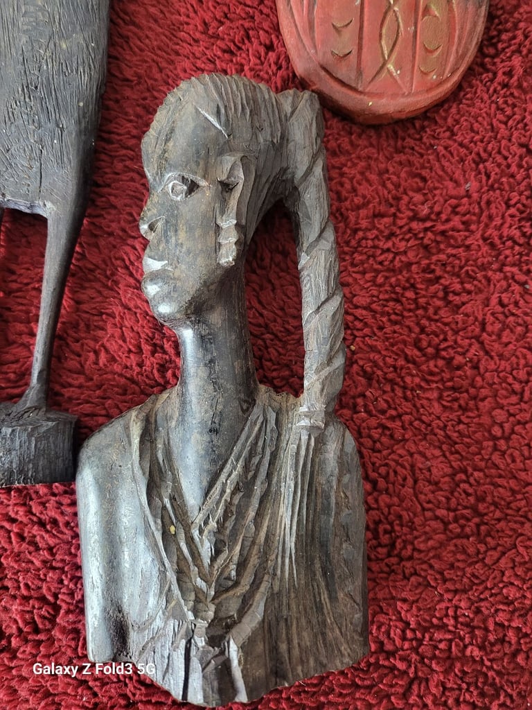 Antique African hand madeStatue collection lot SALE