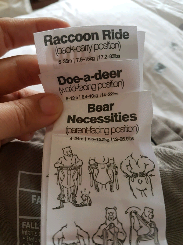 Pao Papoose 3 way baby sling