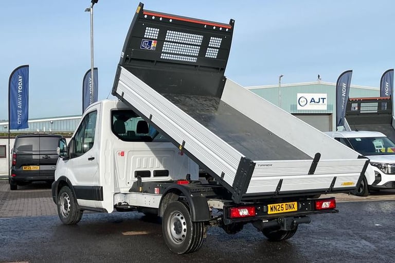 2025 Ford Transit 350 Leader L2 MWB Single Cab Tipper RWD 2.0 EcoBlue 165ps 1 Way DAP, FRONT  Tip...