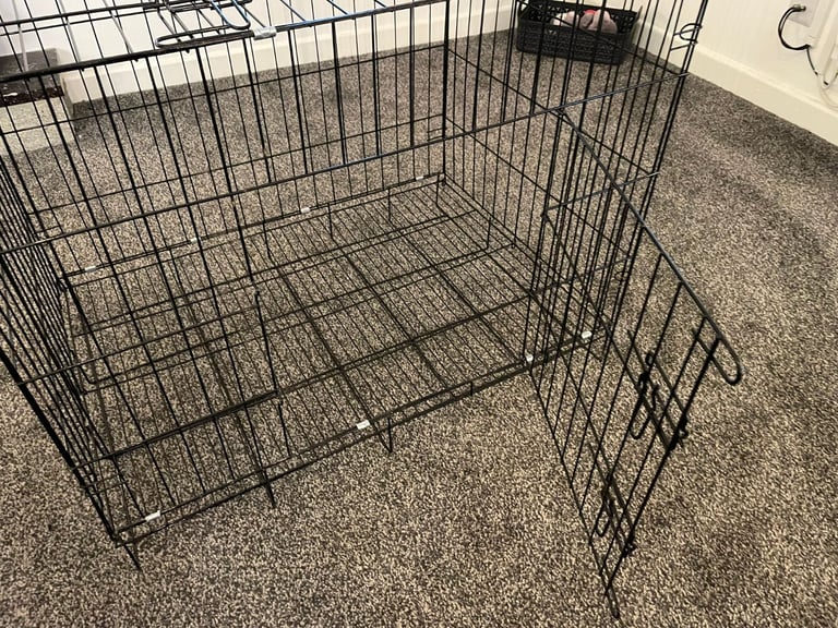 Folding Metal Dog Cage / Dog Crate