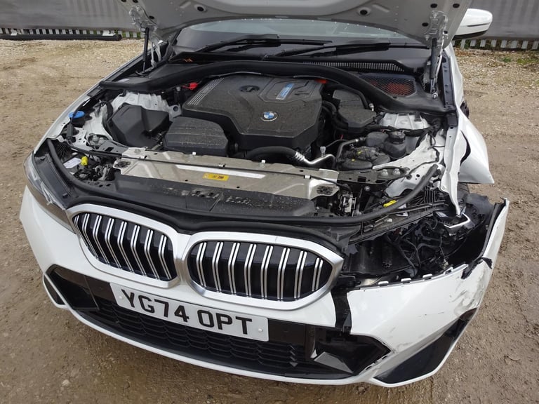 2024 74 REG BMW 3 SERIES 330E M SPORT HYBRID AUTO ESTATE DAMAGED SALVAGE