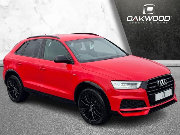 2017 17 AUDI Q3 2.0 TDI BLACK EDITION SUV 5DR DIESEL MANUAL QUATTRO EURO 6 (S/S)