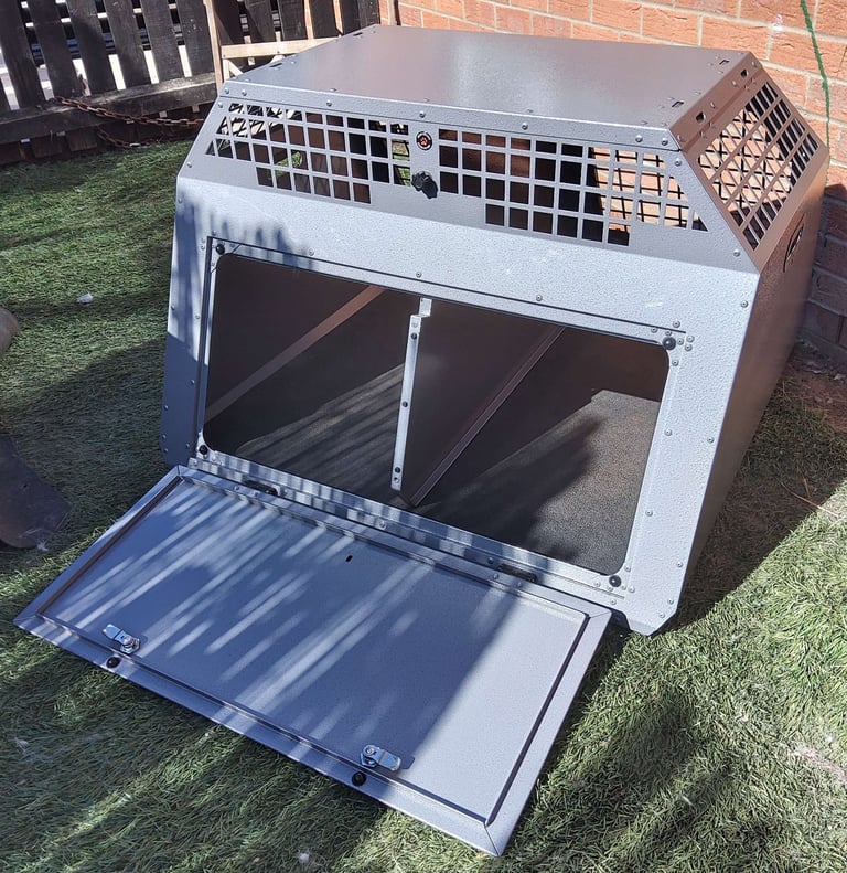 Trans K9 ( B3 ) Transport double dog cage (Lockable & Crash tested) TransK9
