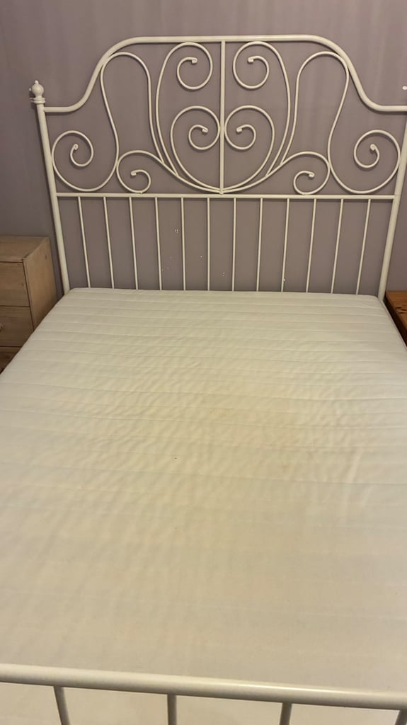 Ikea metal bed frame 