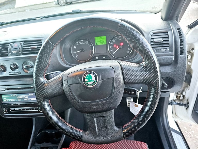 2012 Skoda Fabia 1.2 12V Monte Carlo 5dr HATCHBACK Petrol Manual