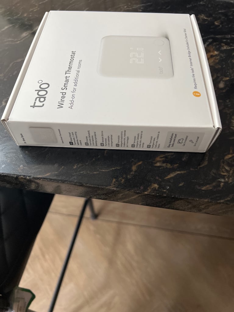 Tado wired smart thermostat 