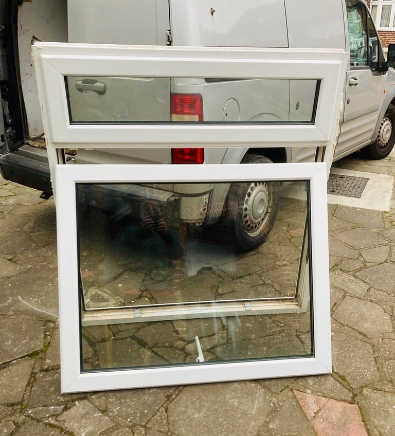 H 128.5 x W 114 **EVEREST** UPVC DOUBLE GLAZED WINDOW - CLEAR GLASS (MJ191)