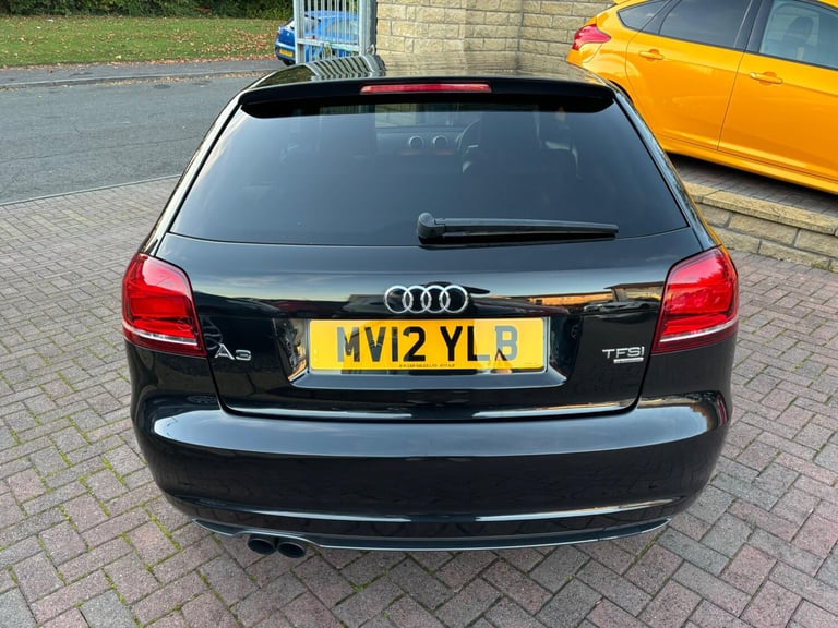  Audi A3 2.0 TFSI Black Edition S Tronic quattro Euro 5 3dr Petrol Automatic