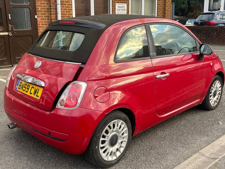 2010 Fiat 500 1.2 Pop 2dr CONVERTIBLE Petrol Manual - Image 7