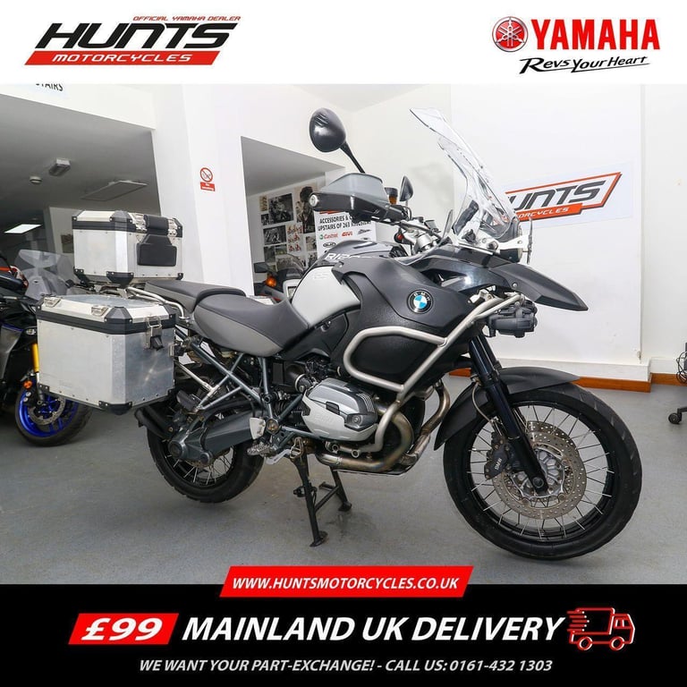 image for 2012, '12 BMW R1200GS Adventure. Luggage. See Ad. For Spec. Great Value £6,995