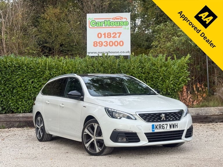 2017 67 PEUGEOT 308 SW 1.6 BLUEHDI GT LINE ESTATE 5DR DIESEL MANUAL EURO 6 (S/S)