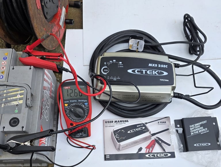 CTEK MXS 25EC PROFESSIONAL BATTERY CHARGER. Read Description Please.