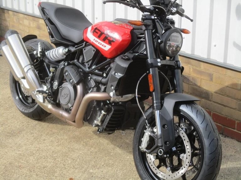 Brand New Indian FTR 1200....Indy red..huge saving...£10495.00.... OTR