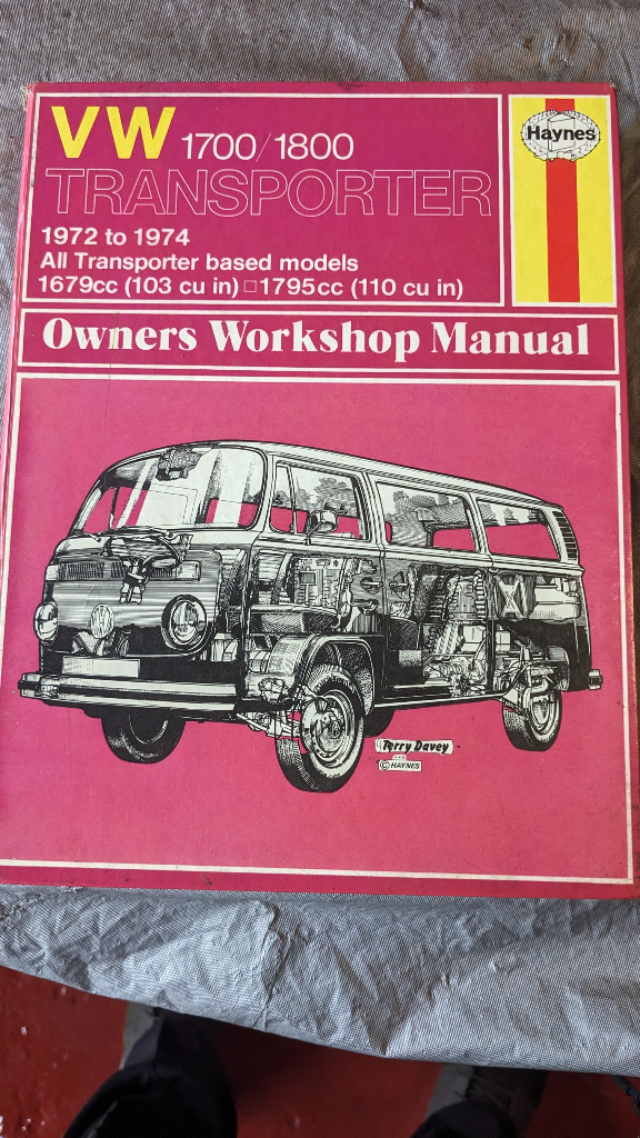 image for VW Transporter 1972-1974 Haynes Workshop Manual 
