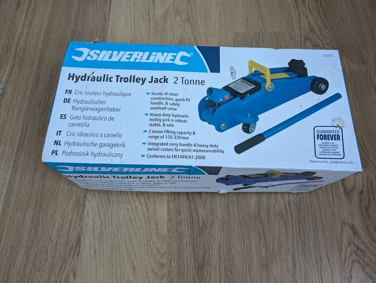 Hydraulic trolley jack 